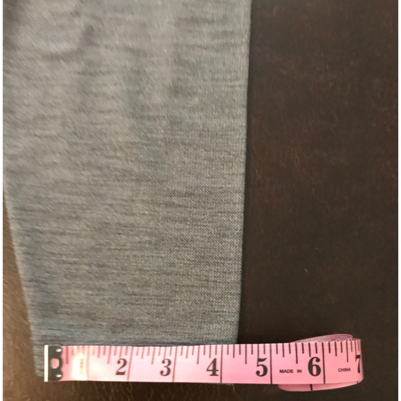 Lululemon Align Pant II 25" Mini Heathered Herringbone Heathered Black White-12 - Picture 6 of 10